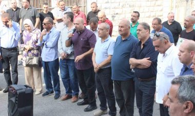 طولكرم: الفرع يشارك في الاعتصام المندد بالعدوان على شعبنا والتضامن مع الأسرى داخل السجون الإسرائيلية