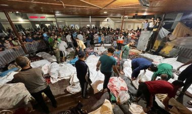 صحة غزة: أغلب ضحايا مجزرة المعمداني أطفال ونساء غابت ملامحهم