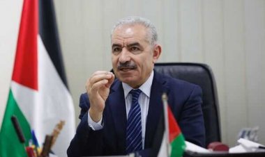 اشتية للصليب الأحمر: الأولوية لإيصال الأدوية والكهرباء والمياه إلى غزة