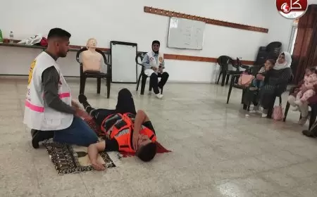 الإغاثة الطبية تنظم عدد من الأنشطة في طولكرم