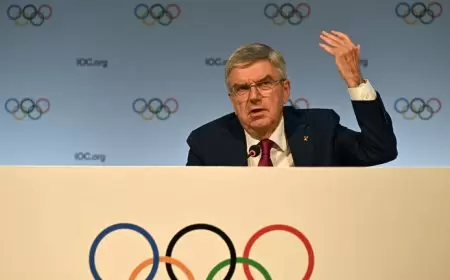 بيان رئيس اللجنة الأولمبية الدولية حول ألعاب الصداقة الروسية