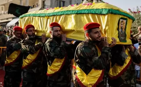 حزب الله يؤكد مقتل 5 من عناصره في جنوب لبنان