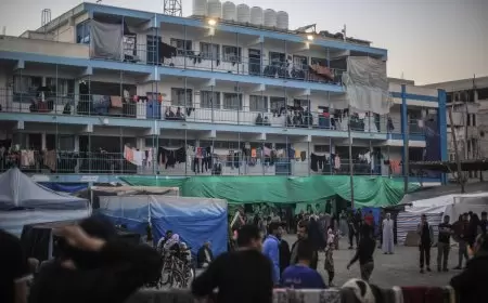 الأونروا: مليون نازح في قطاع غزة يقطنون داخل 156 مركزا