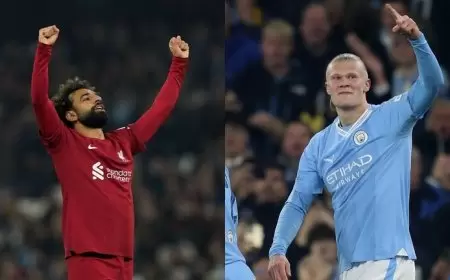 صلاح وهالاند وجها لوجه.. مانشستر سيتي وليفربول في قمة على "صفيح ساخن"