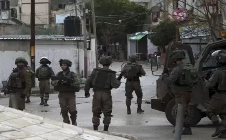 قوات الاحتلال تقتحم بلدة زيتا شمال طولكرم