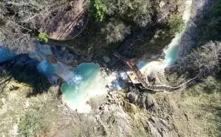 تركيا.. أحواض الحجر الجيري تجذب السياح في غيراسون