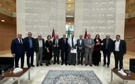 السديري يلتقي منيب المصري وممثل برنامج الأغذية العالمي