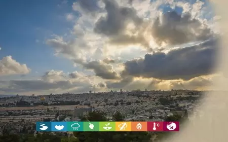 حالة الطقس: ارتفاع طفيف على درجات الحرارة والفرصة مهيأة لسقوط زخات من الأمطار