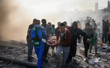 ارتفاع حصيلة عدوان الاحتلال على غزة إلى 41,206 شهداء