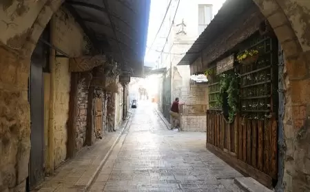 الاضراب يشل الحركة بالقدس