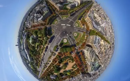 صور للأرض بزاوية 360 درجة من الفضاء