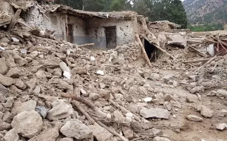 هزة أرضية بقوة 5.7 درجة تضرب أفغانستان