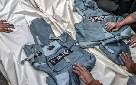 "نقابة الصحفيين" تدين جريمة قتل الاحتلال 5 صحفيين في غزة وتطالب بتوفير الحماية الدولية