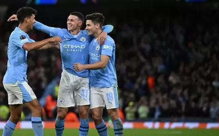 مانشستر سيتى يواجه ريد ستار ولايبزيج مع يونج فى دوري أبطال أوروبا