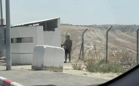 الاحتلال يعتقل شابا عند حاجز "الكونتينر" شمال شرق بيت لحم