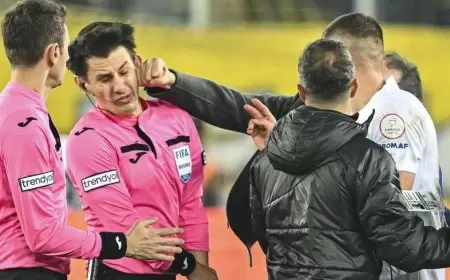 استئناف الدوري التركي 19 ديسمبر بعد واقعة الاعتداء على حكم