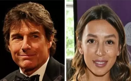 تصغره بـ25 عاماً.. توم كروز يعيش قصة حب مع عارضة روسية