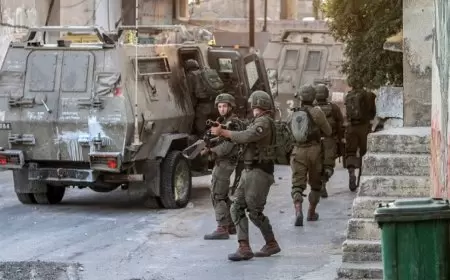 الاحتلال يقتحم قرية النبي صالح شمال غرب رام الله