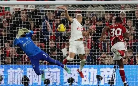 توتنهام يواصل حصد النقاط بهزيمة نوتنغهام فورست