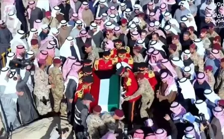 الكويت تشيع أميرها الراحل الشيخ نواف الأحمد الجابر الصباح