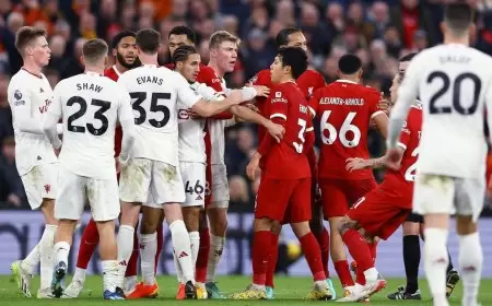 مانشستر يونايتد يوقف ليفربول ويعيد الصدارة إلى أرسنال