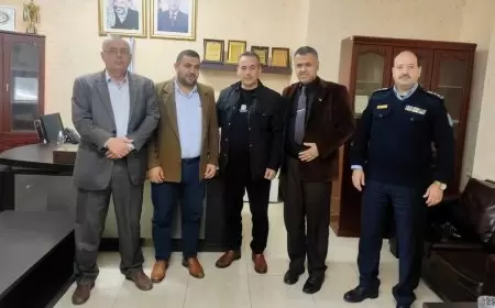 الاوقاف تلتقي بالشرطة والضابطةالجمركية 