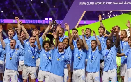 سيتي يهزم فلومنينسي برباعية ويتوج بالمونديال للمرة الأولى