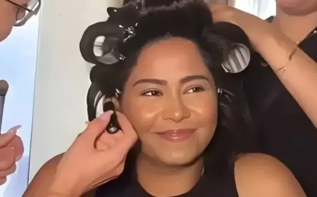 أول ظهور بعد طلاقها.. شيرين تطل سعيدة وبوزن زائد