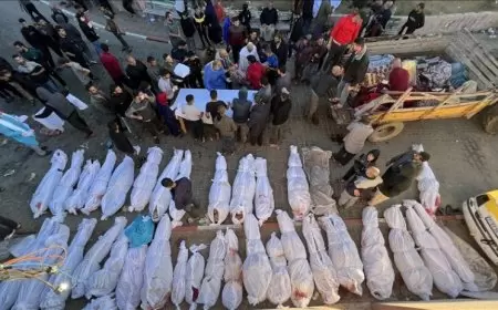 الاعلام الحكومي في غزة: 7 عائلات مسحت من السجل المدني بعد مجزرة المغازي