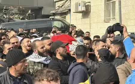 تشييع جثامين ثلاثة شهداء في الضفة الغربية