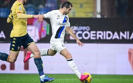 جنوى يوقف إنتر في الدوري الإيطالي