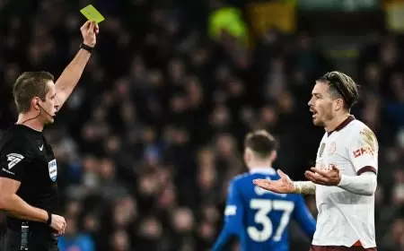 سرقة مليون دولار من غريليش خلال مباراة إيفرتون