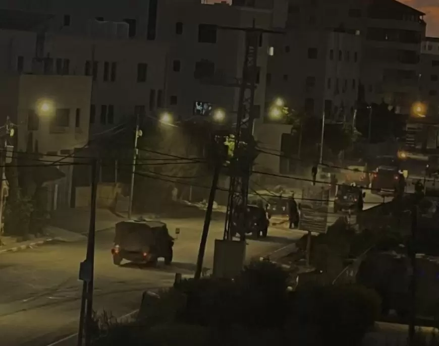 قوات الاحتلال تقتحم مدينة طولكرم