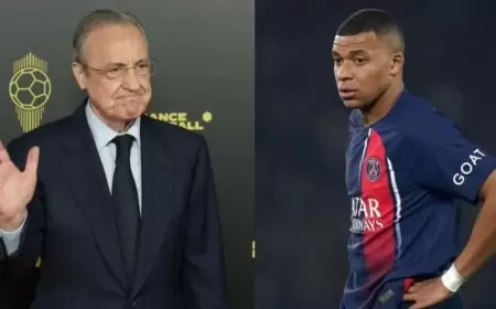 بيريز لمبابي: قطار ريال مدريد سيمر لآخر مرة