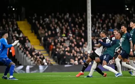 فولهام يصفع أرسنال بثنائية