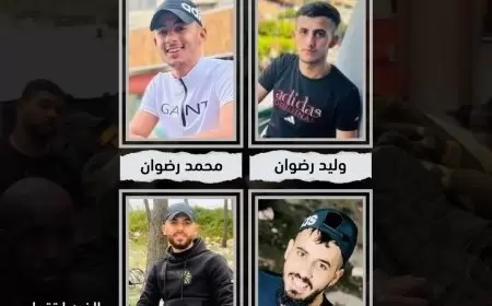 استشهاد أربعة شبان برصاص قوات الاحتلال في بلدة عزون شرق قلقيلية