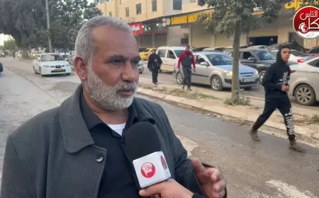 جانبا من الدمار الكبير إثر العدوان الذي استمر 40 ساعة على مدينة طولكرم ومخيميها