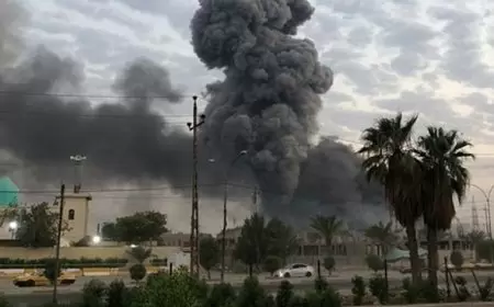 شهيدان أحدهما قياديّ بالحشد الشعبيّ بقصف أميركيّ ببغداد