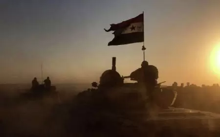 مقتل ضابط وإصابة 4 آخرين باعتداء مسلح جنوبي سوريا