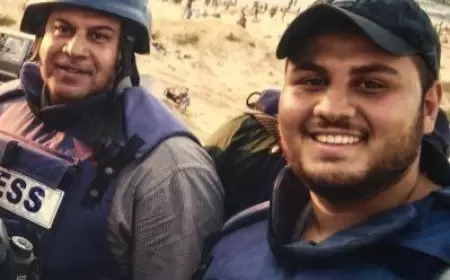 استشهاد حمزة نجل الصحافي وائل الدحدوح بقصف إسرائيلي بخان يونس