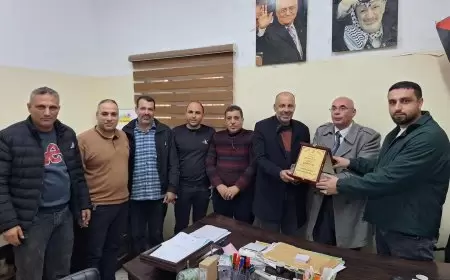 مديرية الحكم المحلي في #طولكرم: مراسم تسليم واستلام مجلس قروي #كفر_عبوش إلى رئيس المجلس البلدي المتوافق عليه برئاسة شادي خلف.