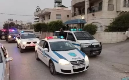 الشرطة تقبض على اشخاص مشتبه فيهم بسرقة 30 منزلاً ومنشأة في أريحا