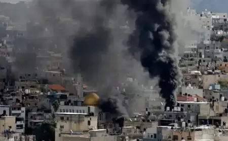 محدث: إصابة 9 فلسطينيين بقصف إسرائيلي على مخيم طولكرم