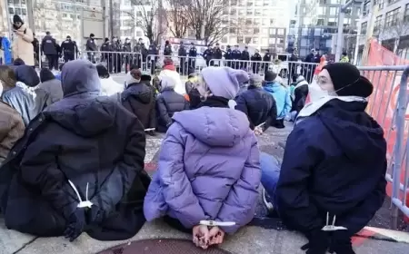 اعتقال 120 متظاهراً بعد إغلاق جسور وأنفاق نيويورك احتجاجاً على الحرب في غزة