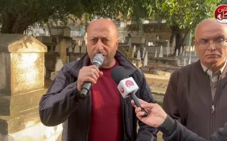 تشييع جثمان القمر طارق شاهين الى مثواه الأخير في مدينة طولكرم