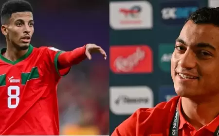 نجم مصر يرد بـ "سخرية" على تصريحات لاعب المغرب