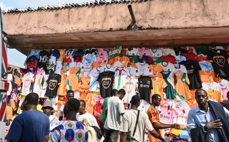 قمصان مصر والمغرب ضمن الأعلى مبيعاً في كوت ديفوار