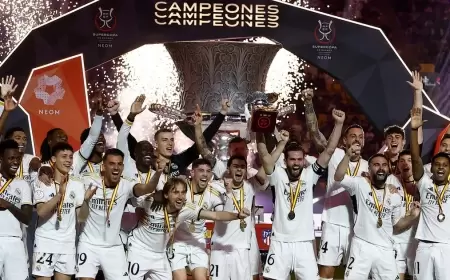 بقيادة فينيسيوس.. ريال مدريد يهين برشلونة ويتوج بالسوبر