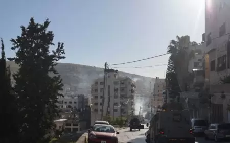 4 اصابات خلال اقتحام قوات الاحتلال نابلس