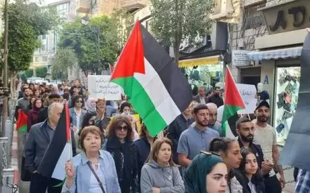 جنين: وقفة دعم وإسناد للمعتقلين في سجون الاحتلال